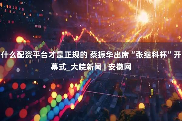 什么配资平台才是正规的 蔡振华出席“张继科杯”开幕式_大皖新闻 | 安徽网